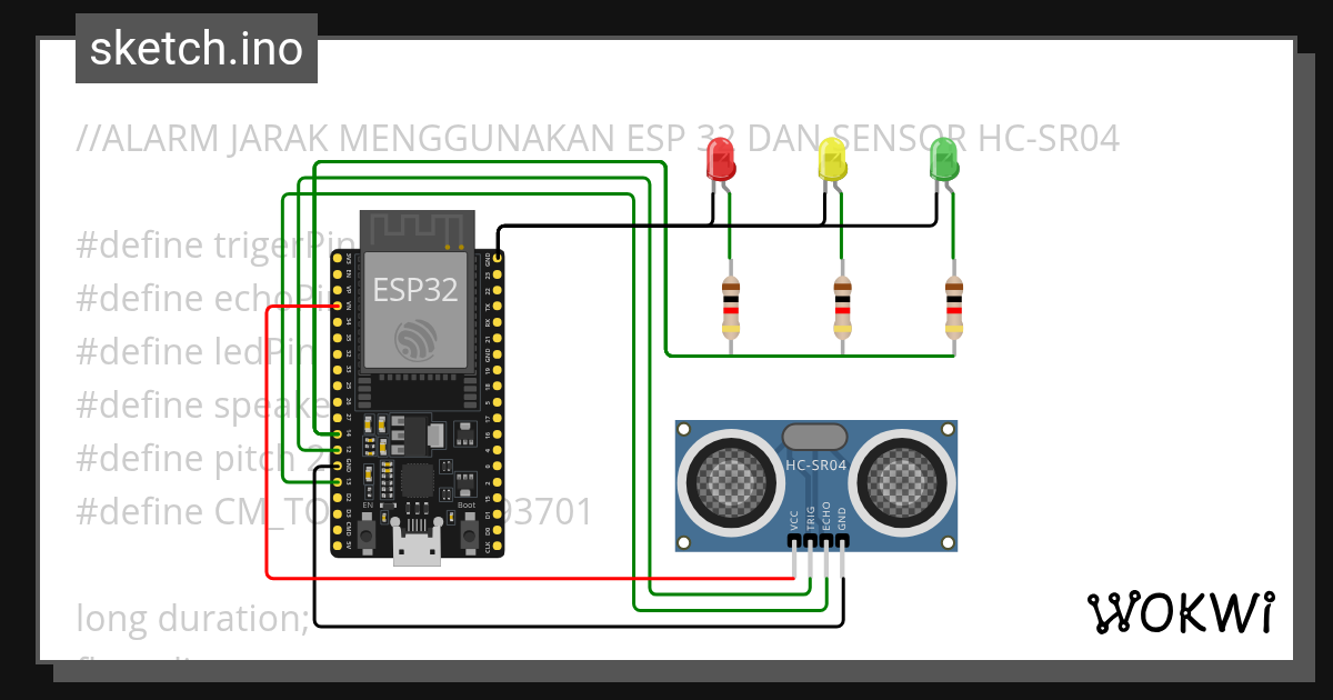 Wokwi - Online ESP32, STM32, Arduino Simulator