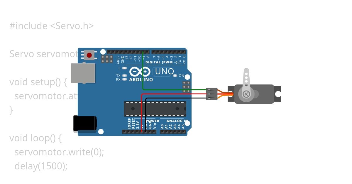 PRÁCTICA 16: SERVOMOTOR (1)  simulation