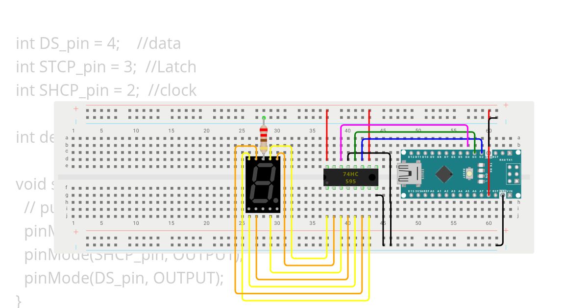 7seg simulation