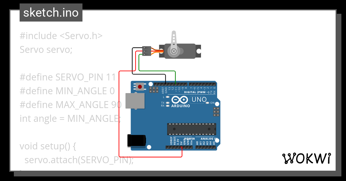 servo_sweep - Wokwi ESP32, STM32, Arduino Simulator