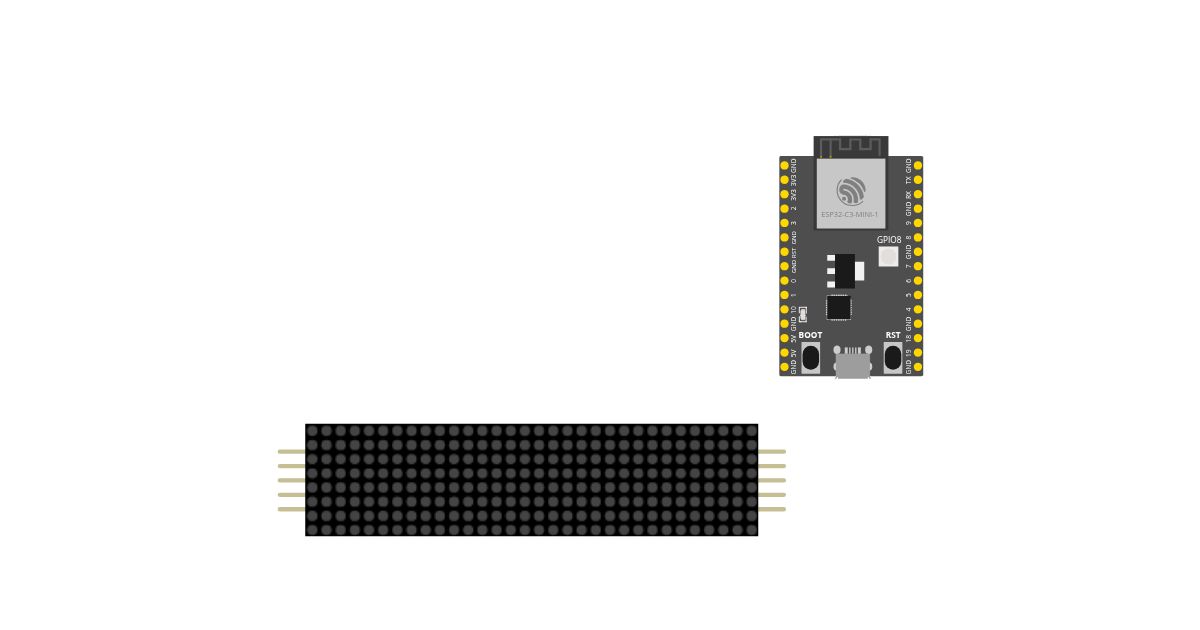 ESP8266-MD_MAX72 simulation