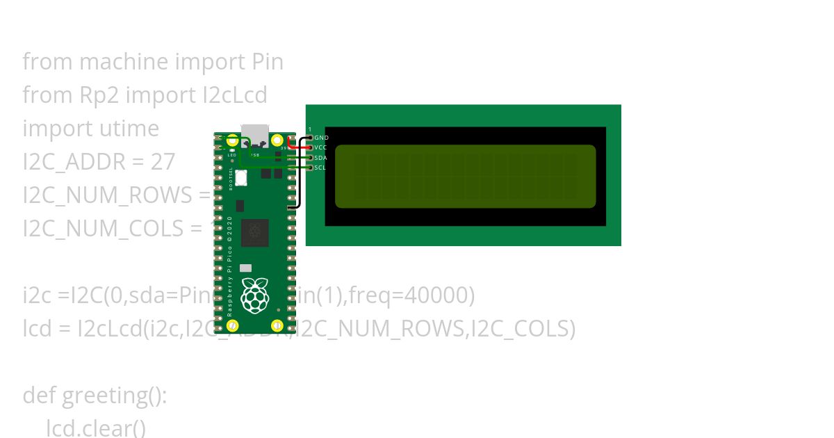 I2C_Lcd simulation