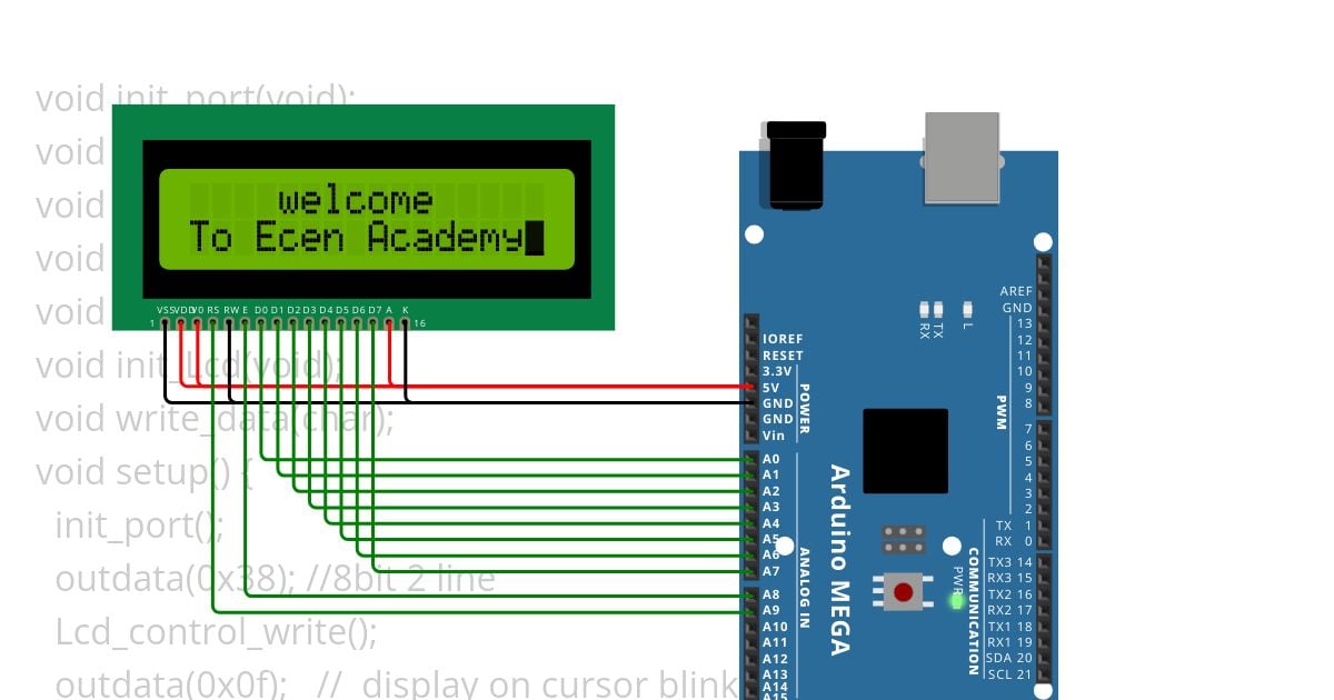 LCD problem p6 simulation