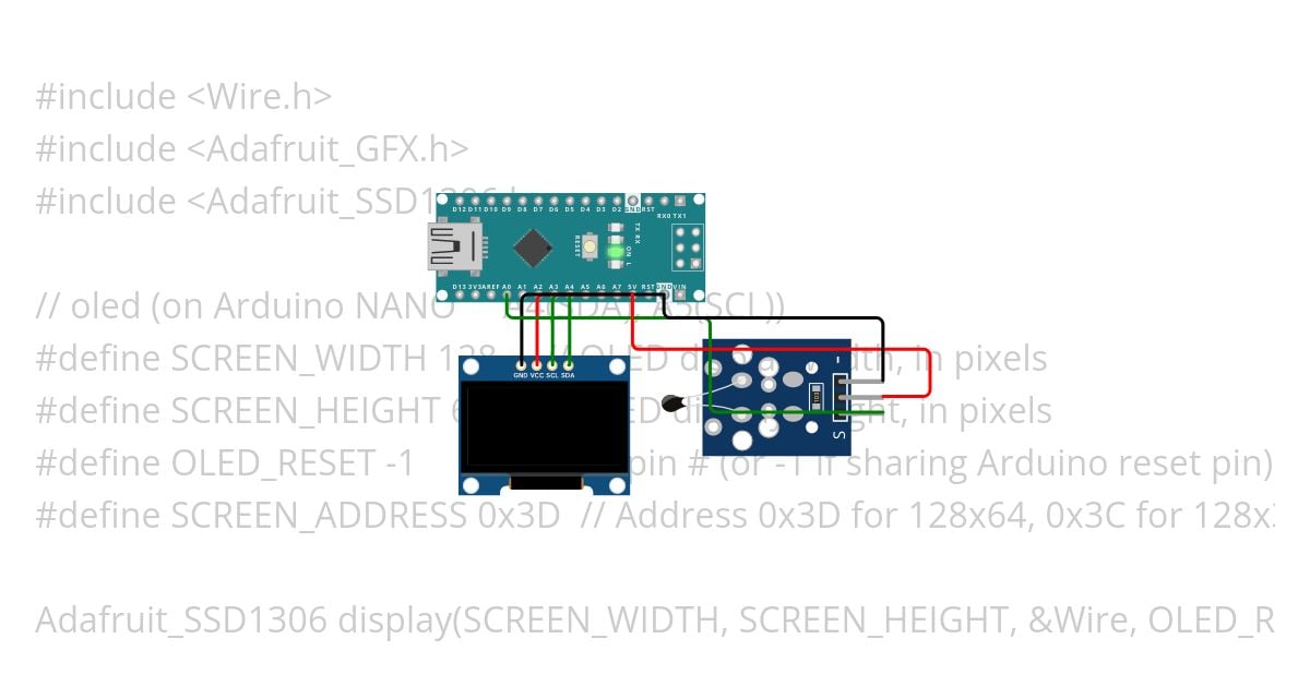 thermistor oled Copy simulation