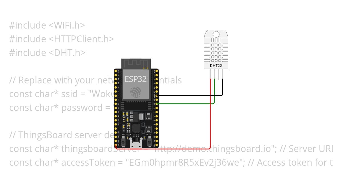 (HTTP) Mengambil data telemetri dari wokwi ke thingsboard simulation