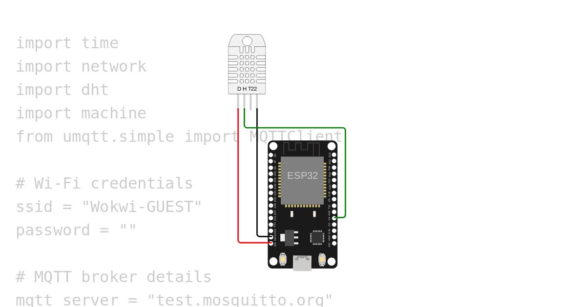 ESP32+HC-SR04 MicroPhyton+MQTT Copy simulation