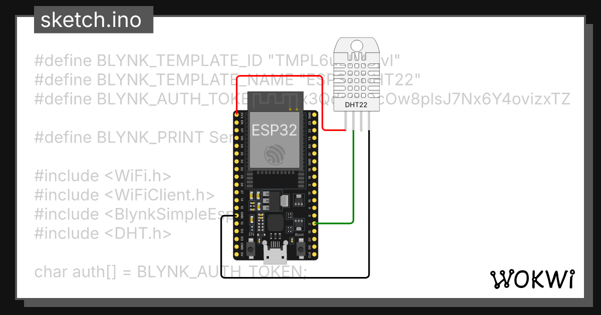 Esp32 dht22 wokwi esp32 stm32 arduino simulator