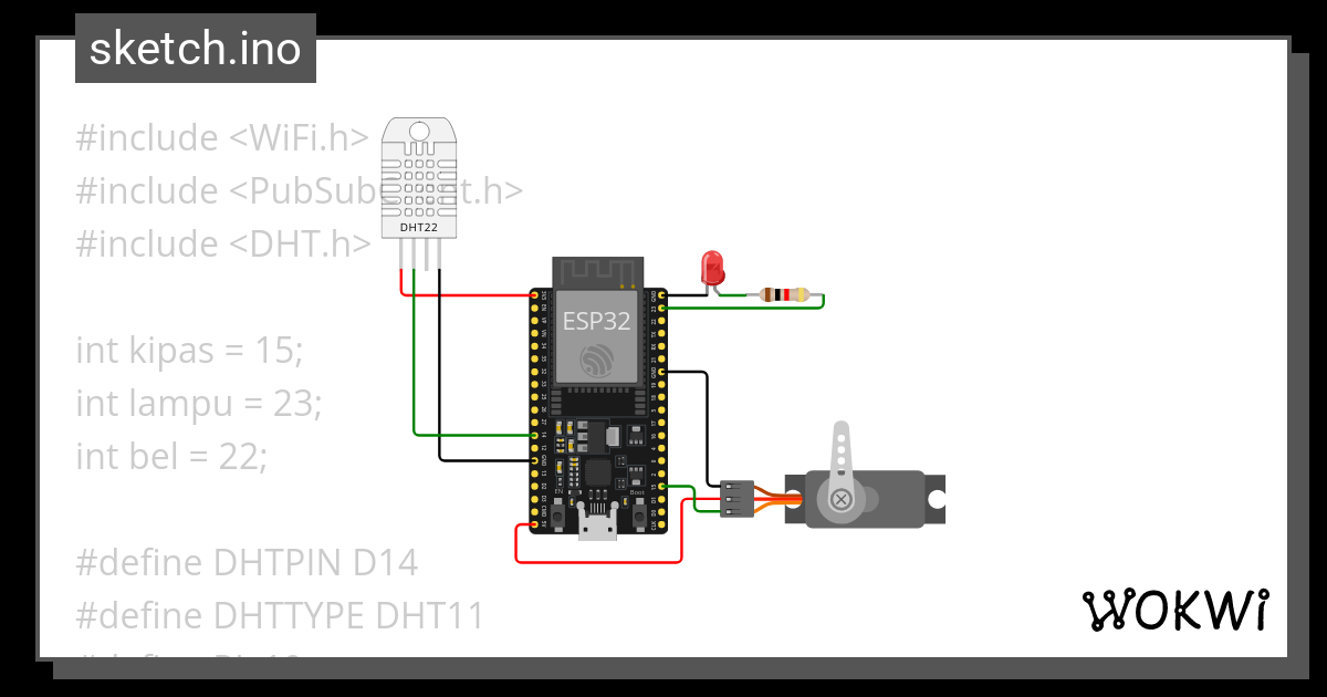 First Project Trial Wokwi Esp32 Stm32 Arduino Simulator 9689