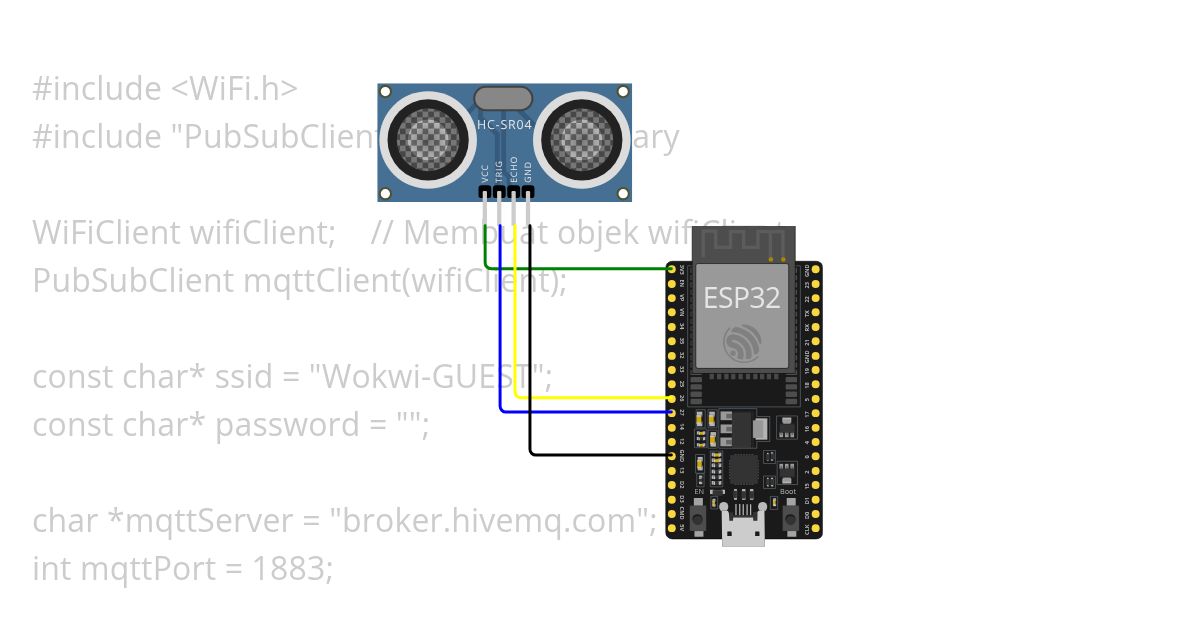 13-Aulia Maharani-Ultrasonic MQTT Publisher simulation