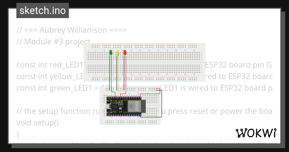 Wokwi - Online ESP32, STM32, Arduino Simulator