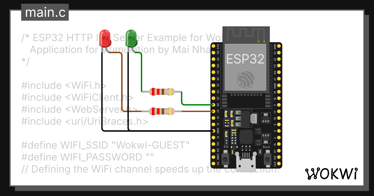 Wokwi - Online ESP32, STM32, Arduino Simulator
