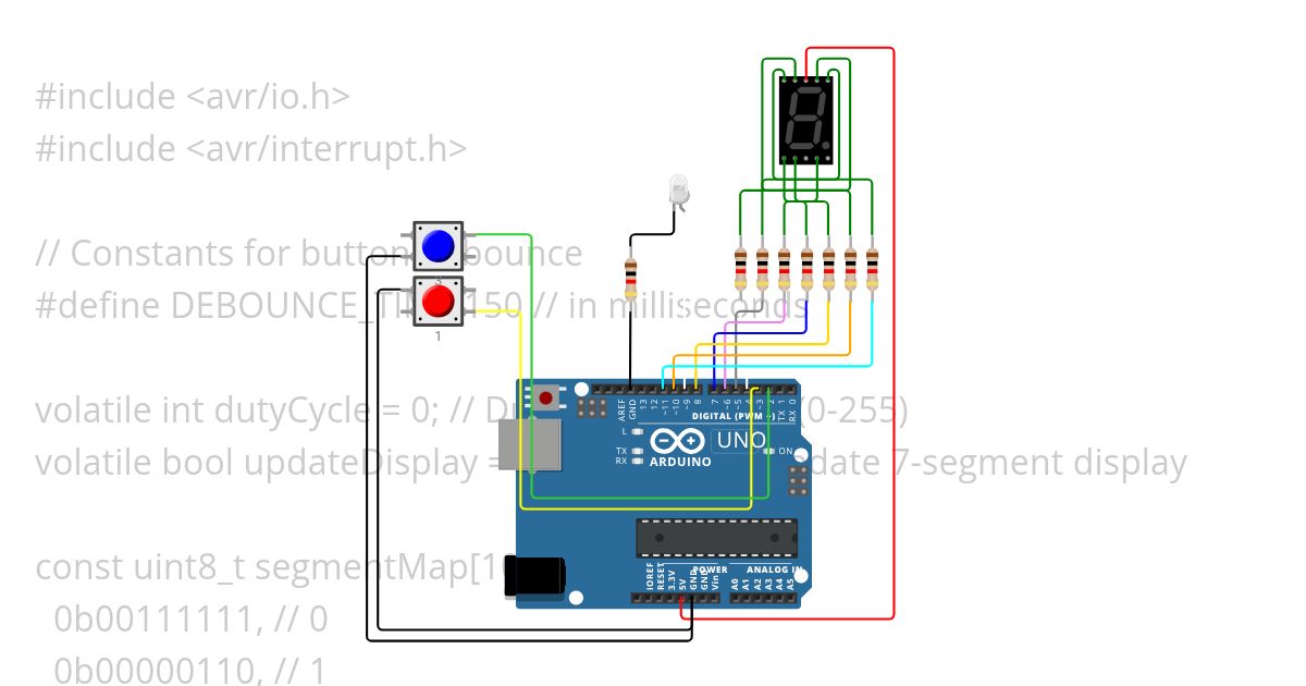 Exercise 2 without shift register simulation