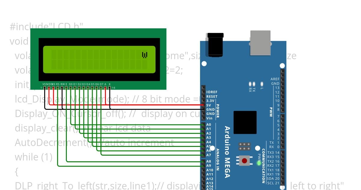 LCD problem p3 simulation