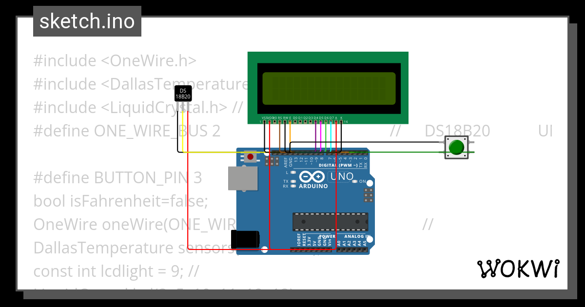 ds18b20 Copy (14) - Wokwi ESP32, STM32, Arduino Simulator