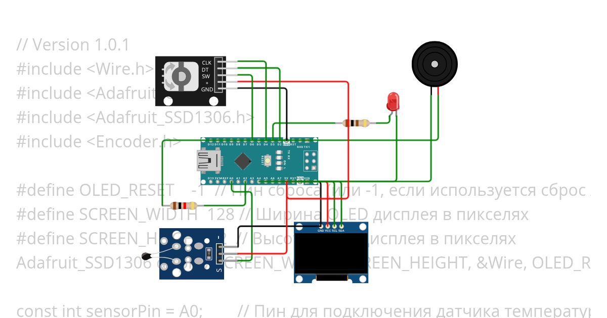 Soldering Stattion MITA-101 (Hakko 936) Encoder  simulation