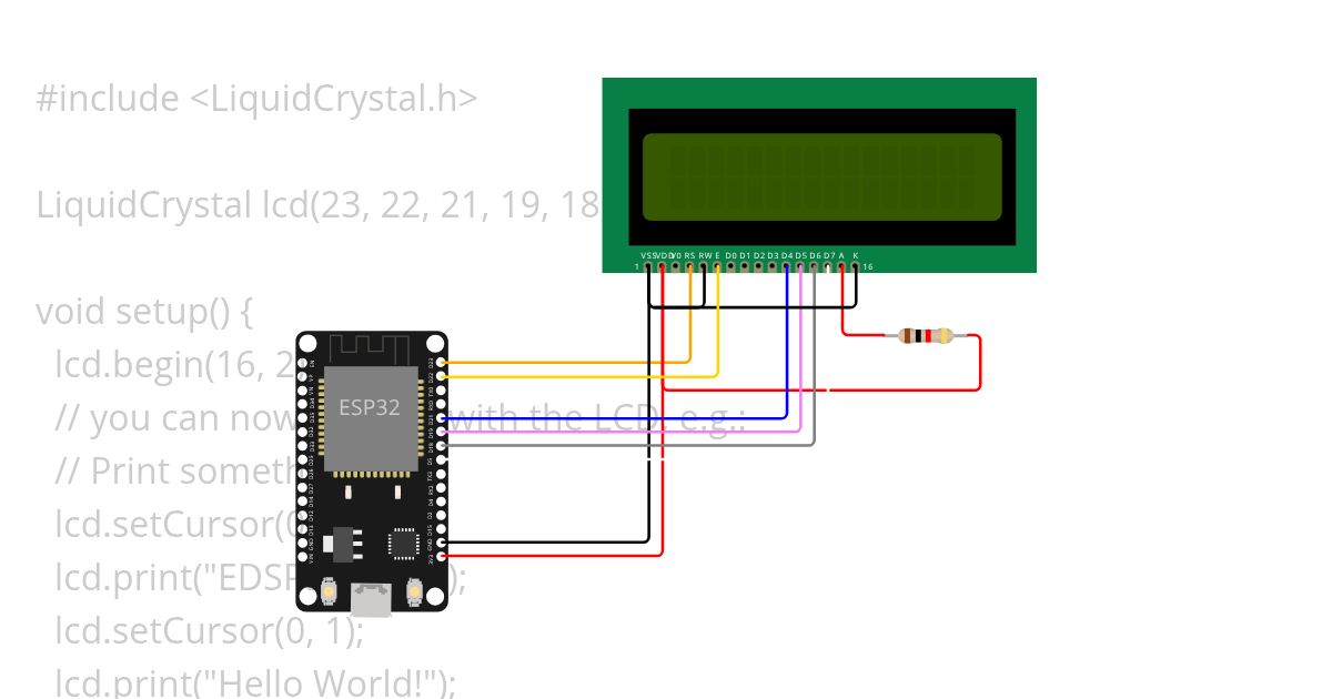 Project edpert batch 24 LCD i2C simulation