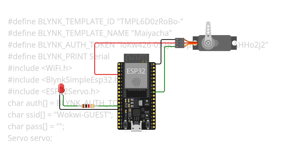 WIFI BLYNK  (Mai) simulation
