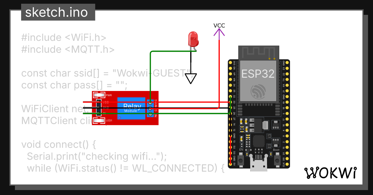 KelasIOT240524 - Wokwi ESP32, STM32, Arduino Simulator