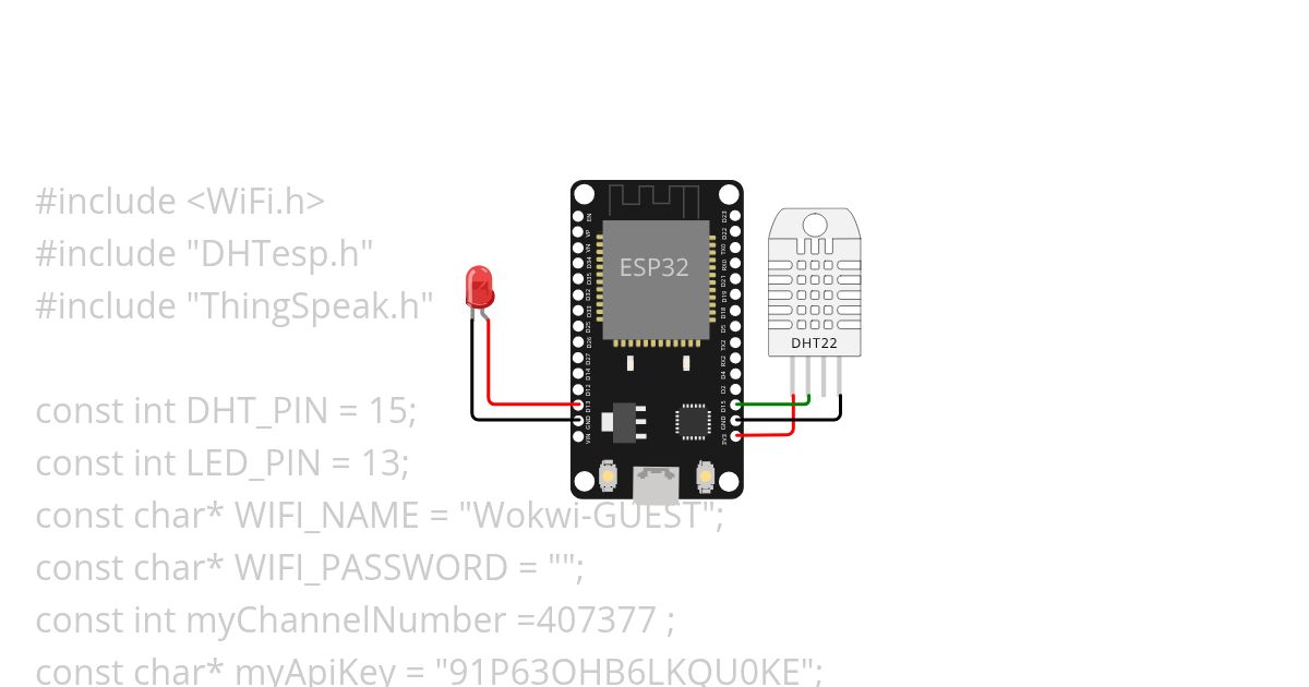 esp32-dht22-thingspeak simulation
