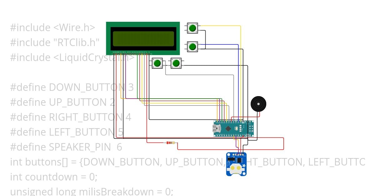 nanoAlarm simulation