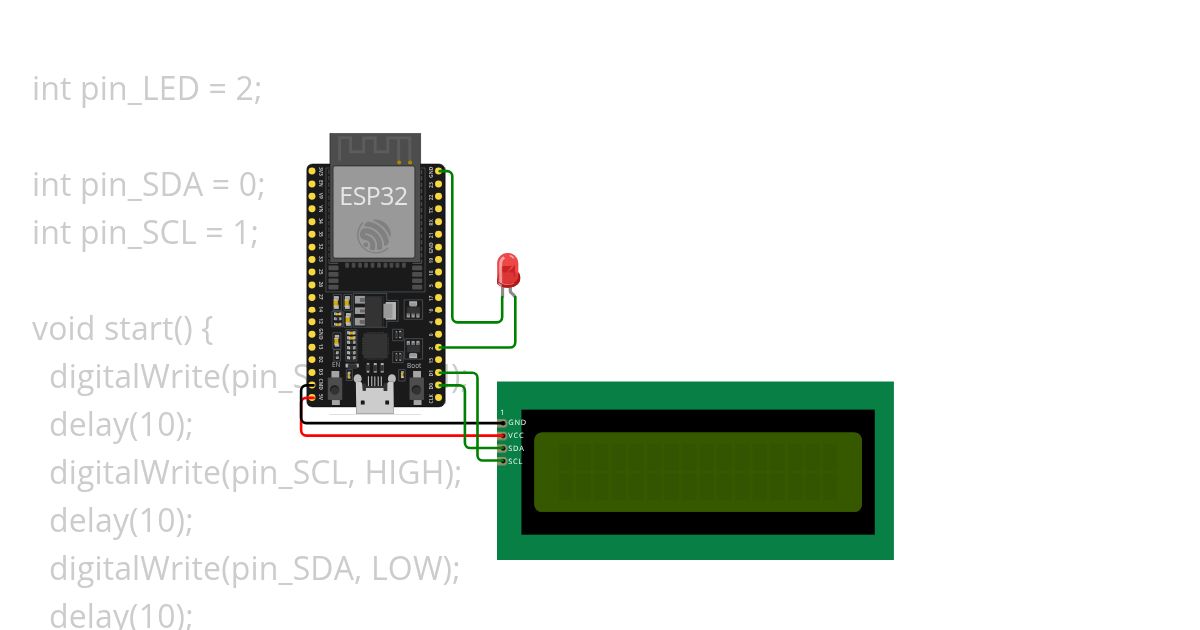 ESP32_SOFTWARE_I2C simulation