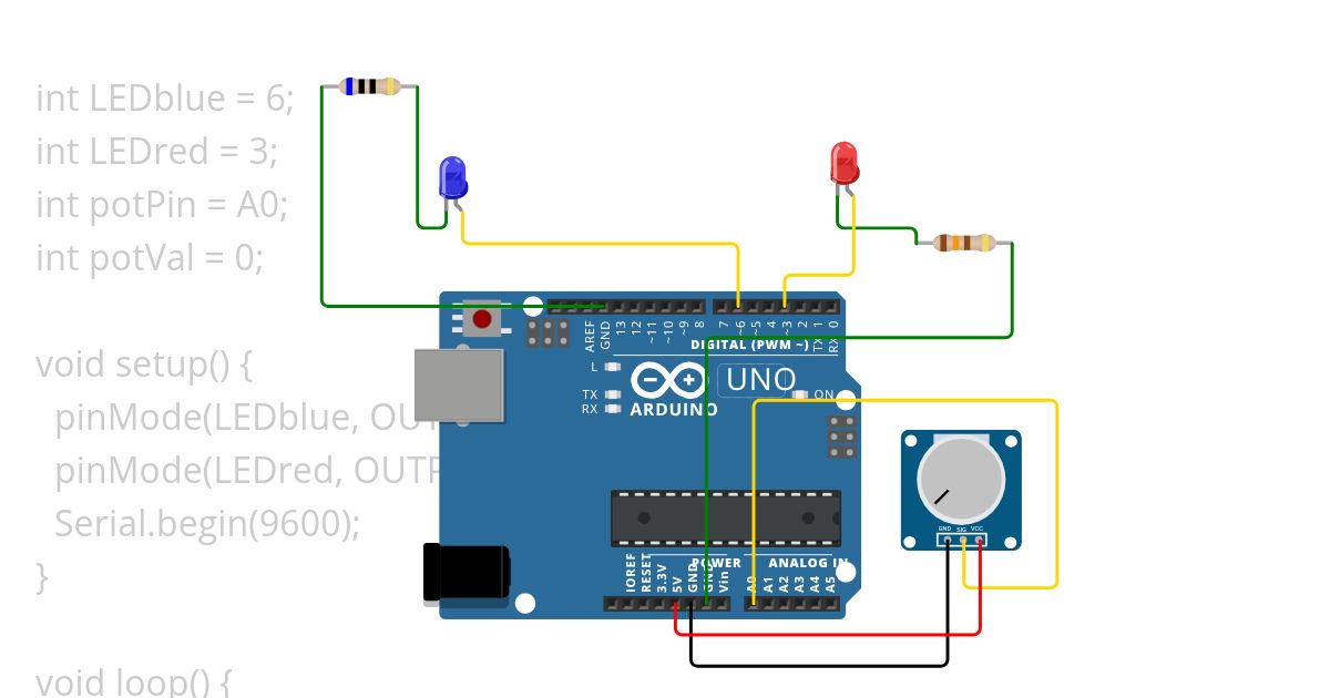 Exercise 1 (Finished) simulation