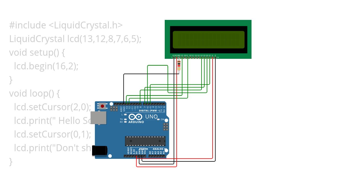 lcd 1 simulation
