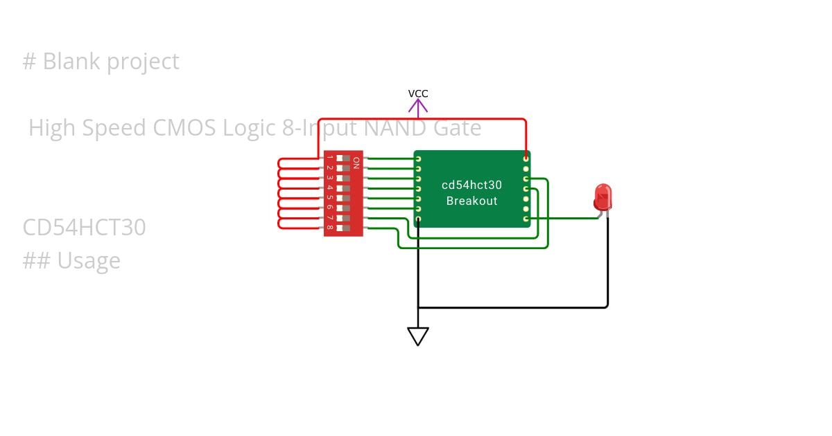 CD54HCT30 simulation