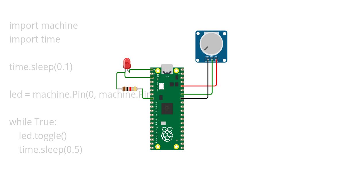  LED blinker.RPP simulation