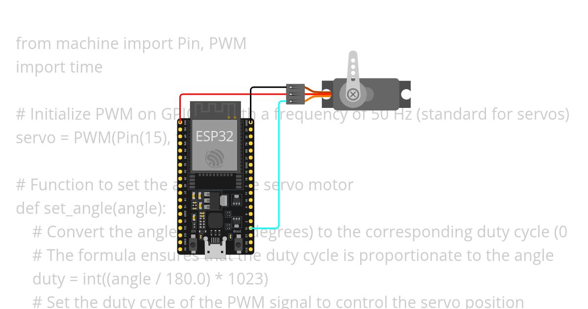 Servo Motor (Exp 6) simulation
