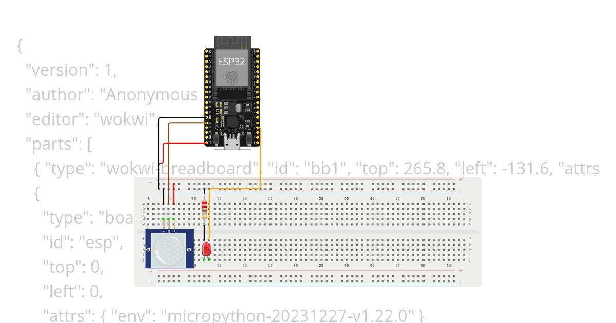 Sensor Interfacing (Exp 10) simulation