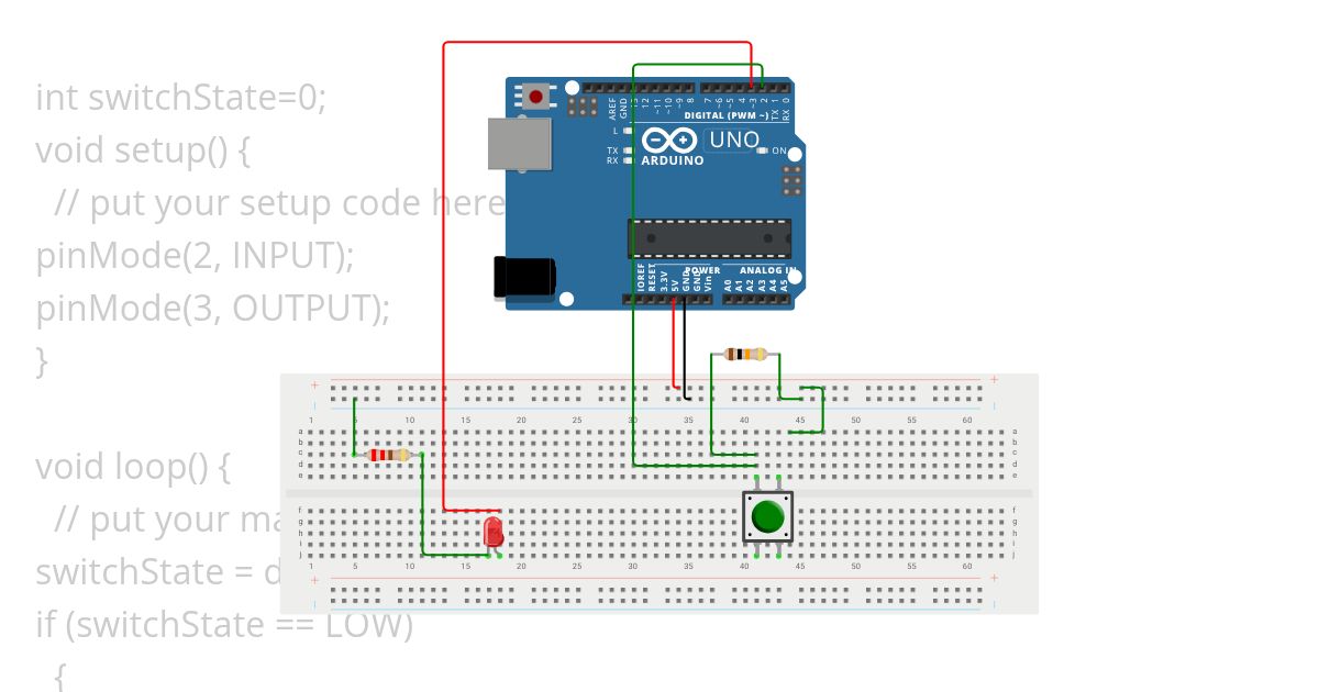 Pushbutton simulation