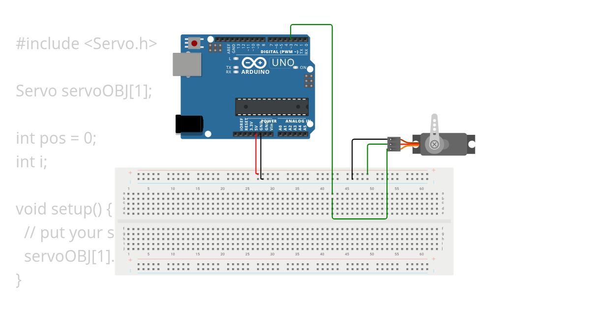 Servo Motor simulation