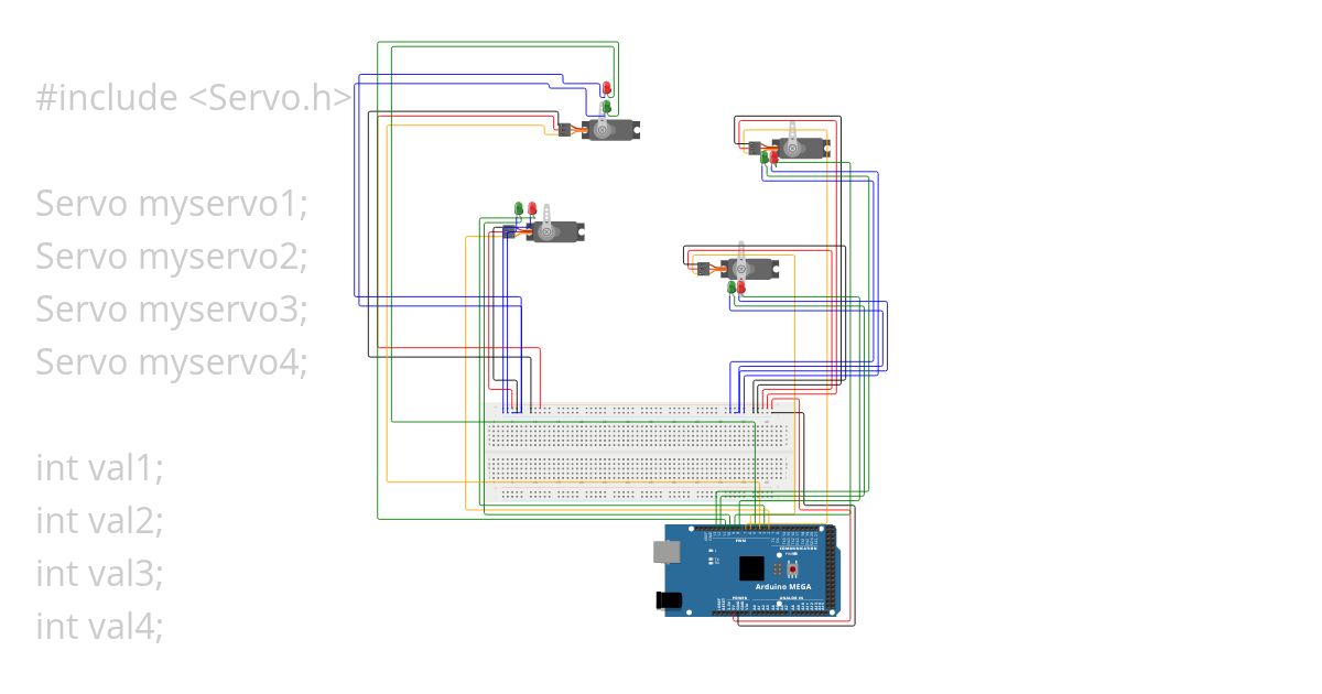 Traffic light ramps project simulation
