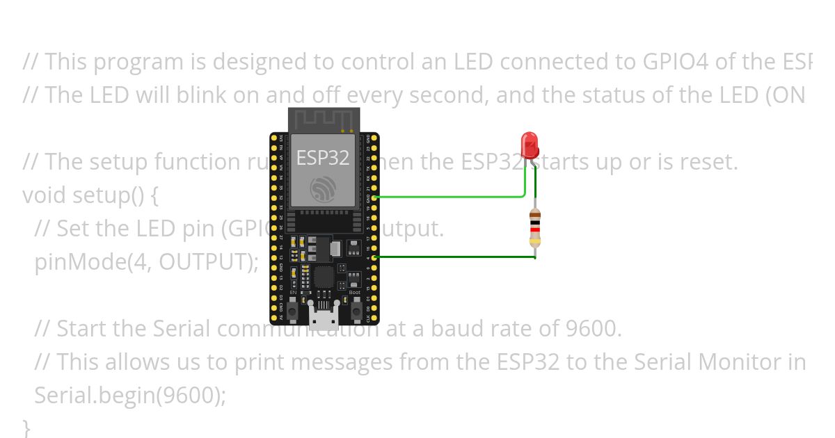 ESP32-LED simulation
