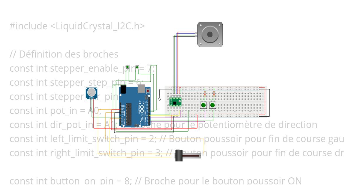 SLIDER CAMERA projet joli le vrai simulation