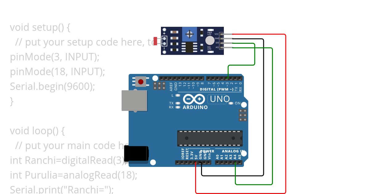 arduino LDR simulation