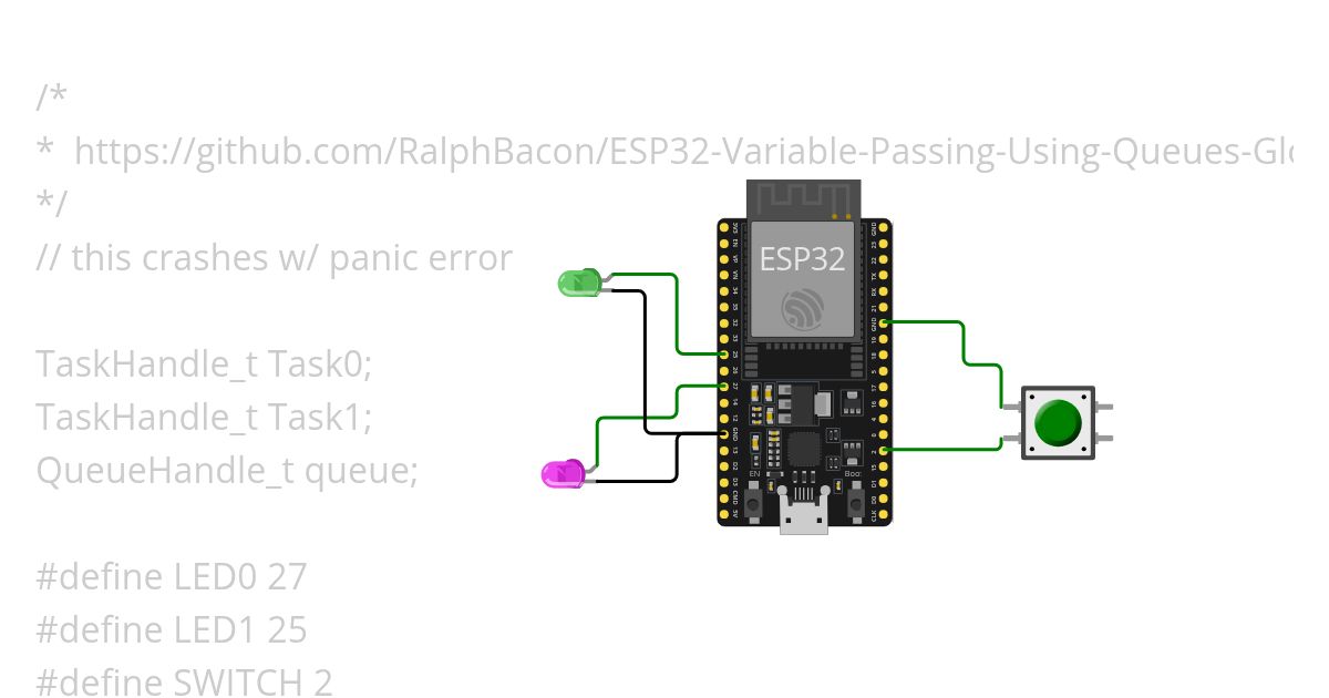 dualcoreESP32test simulation