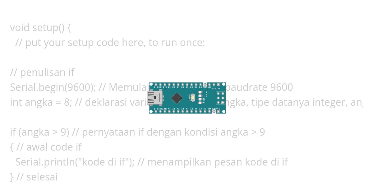 penjelasan if simulation