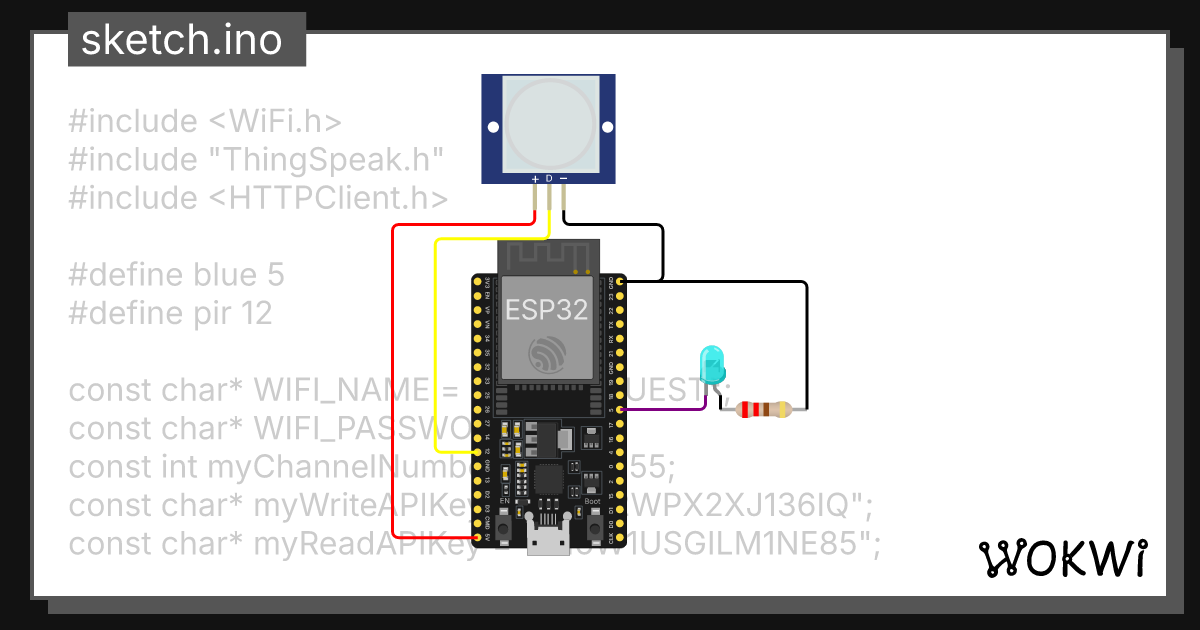 Wokwi online esp32 stm32 arduino simulator