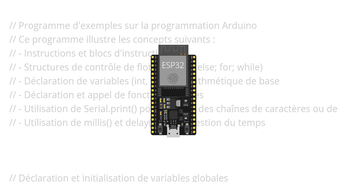 Langage-arduino simulation