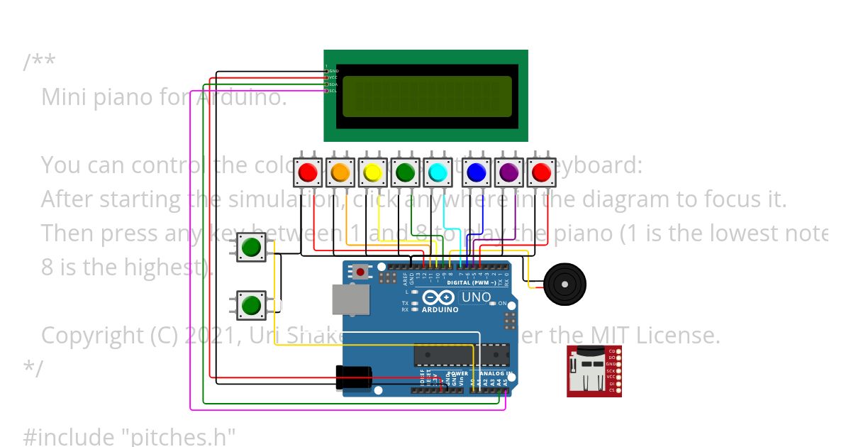 projek kendang elektrik.ino simulation