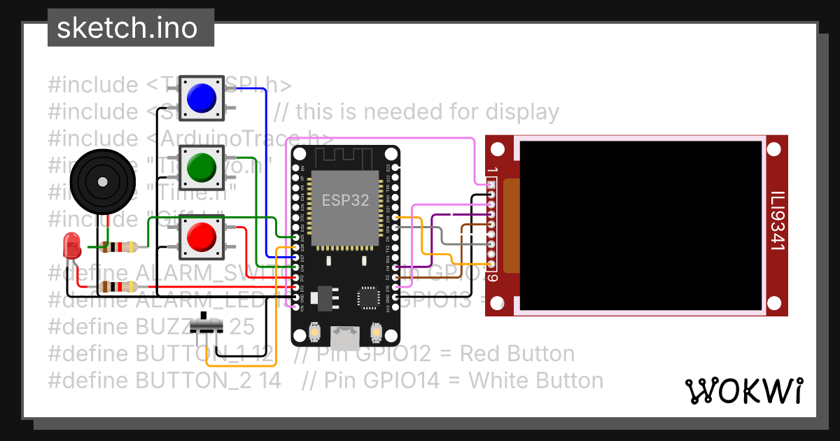 Wokwi - Online ESP32, STM32, Arduino Simulator