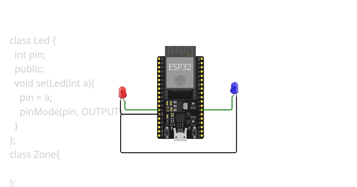 led class simulation