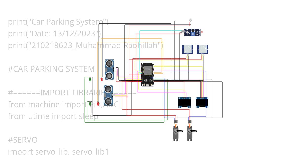 Car T-Parking System - YSJ simulation