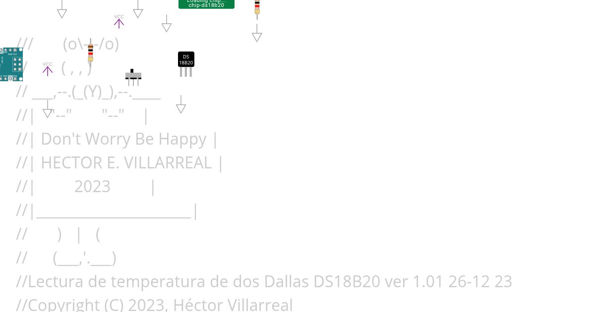 Control Temp Arduino Nano 2 sensor simulation