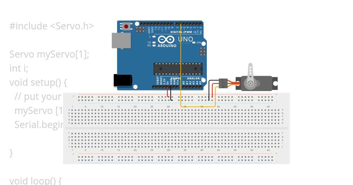 Servo Motor simulation