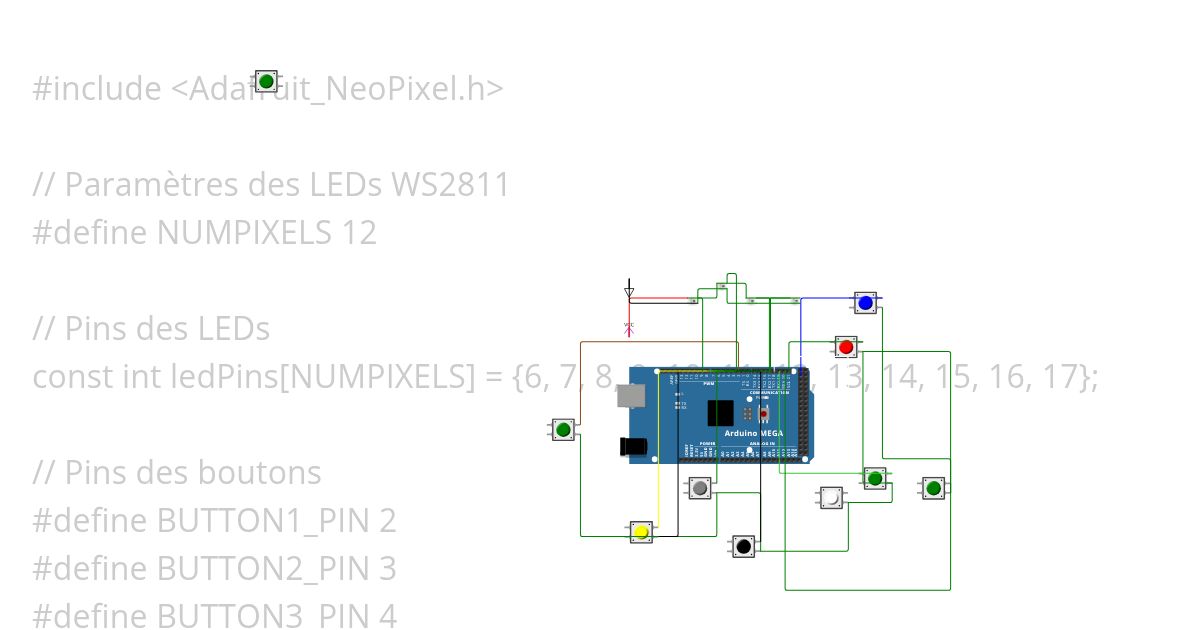 Changing color LEDs Copy 2 simulation