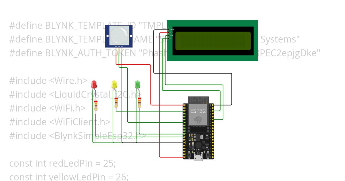 Smart Traffic Diversion Systems (Blynk) - Daniel simulation