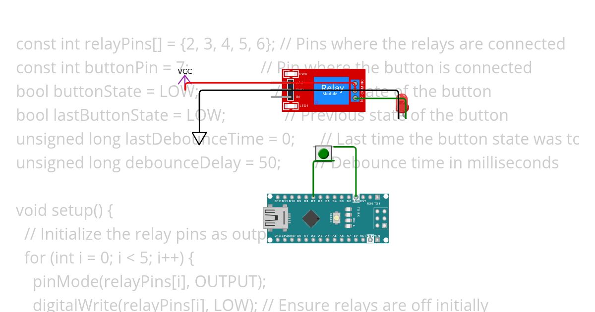 Anim avec arduino nano simulation